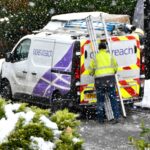 telecoms engineer winter safety
